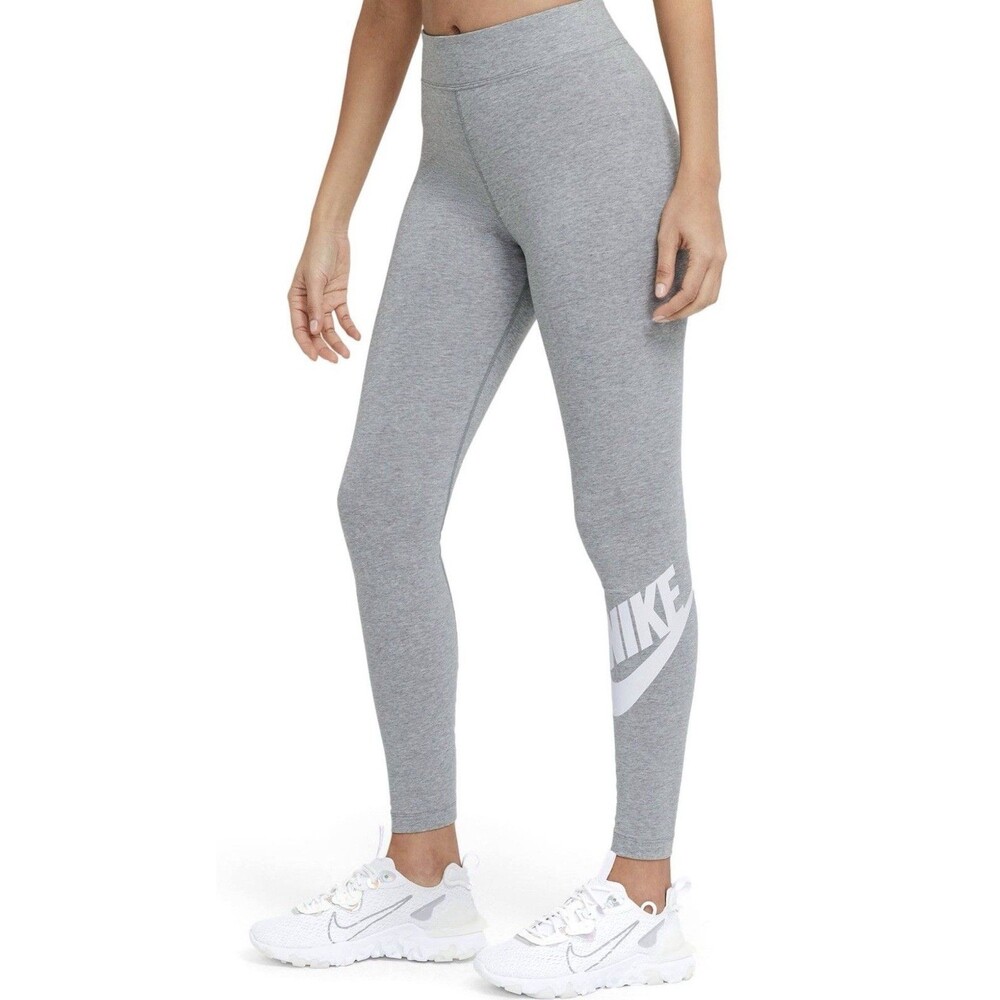 NWT Nike Sportswear Essential High Rise Tight Fit Full Leggings CZ8528-063 M